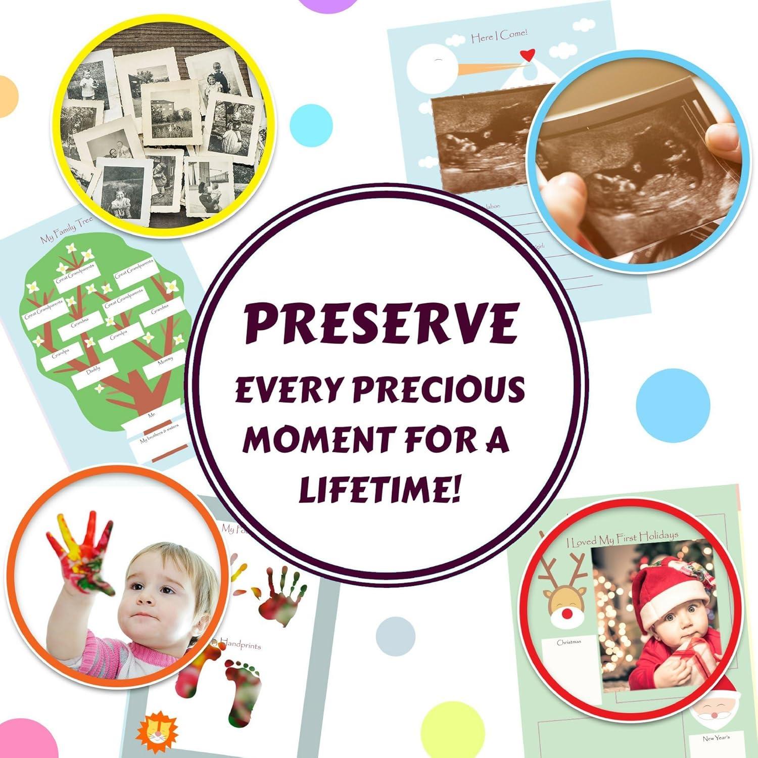 Álbum de Recuerdos del Bebé Next Mommy con Caja y Stickers