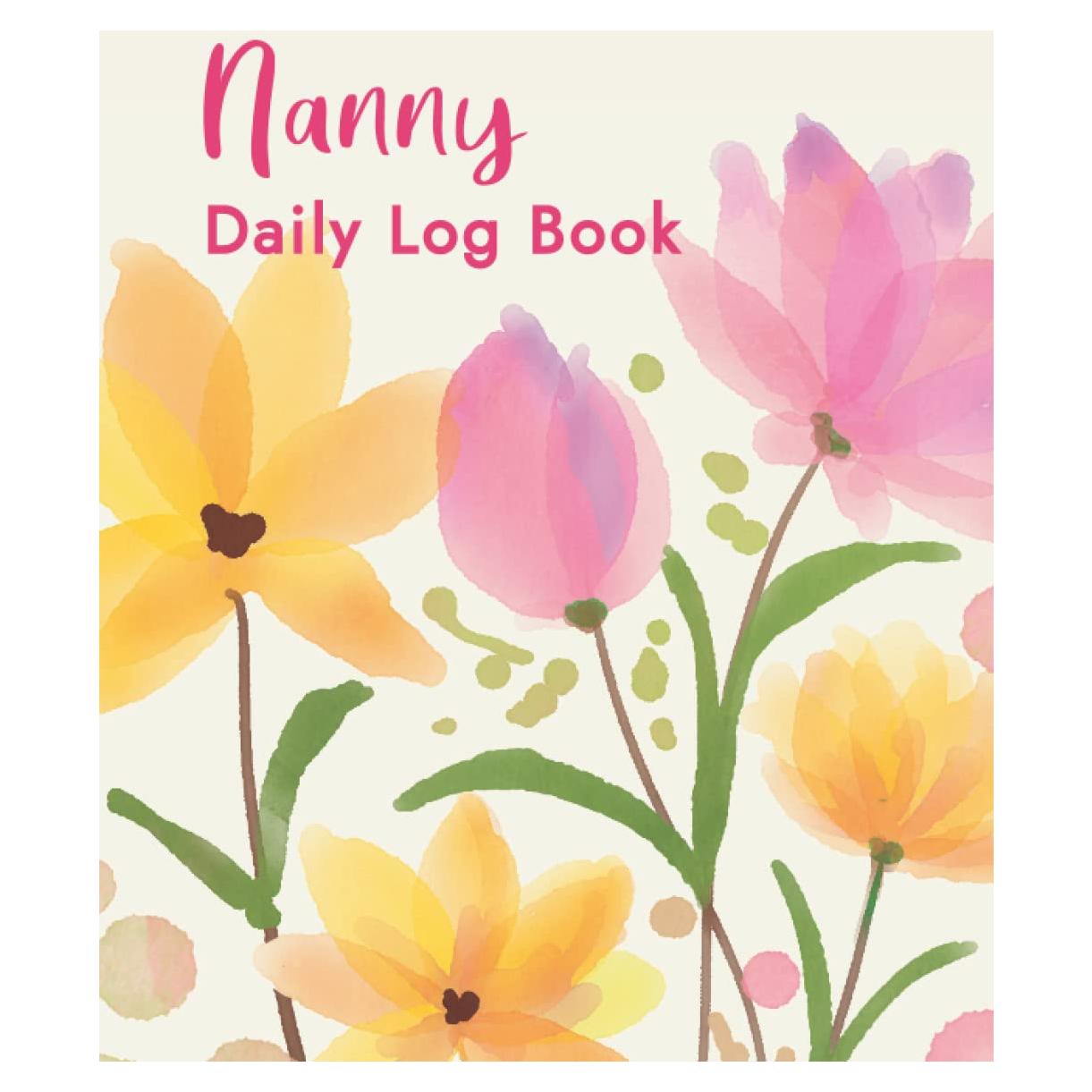 Libro de Registro Diario para Niñeras - 110 Páginas