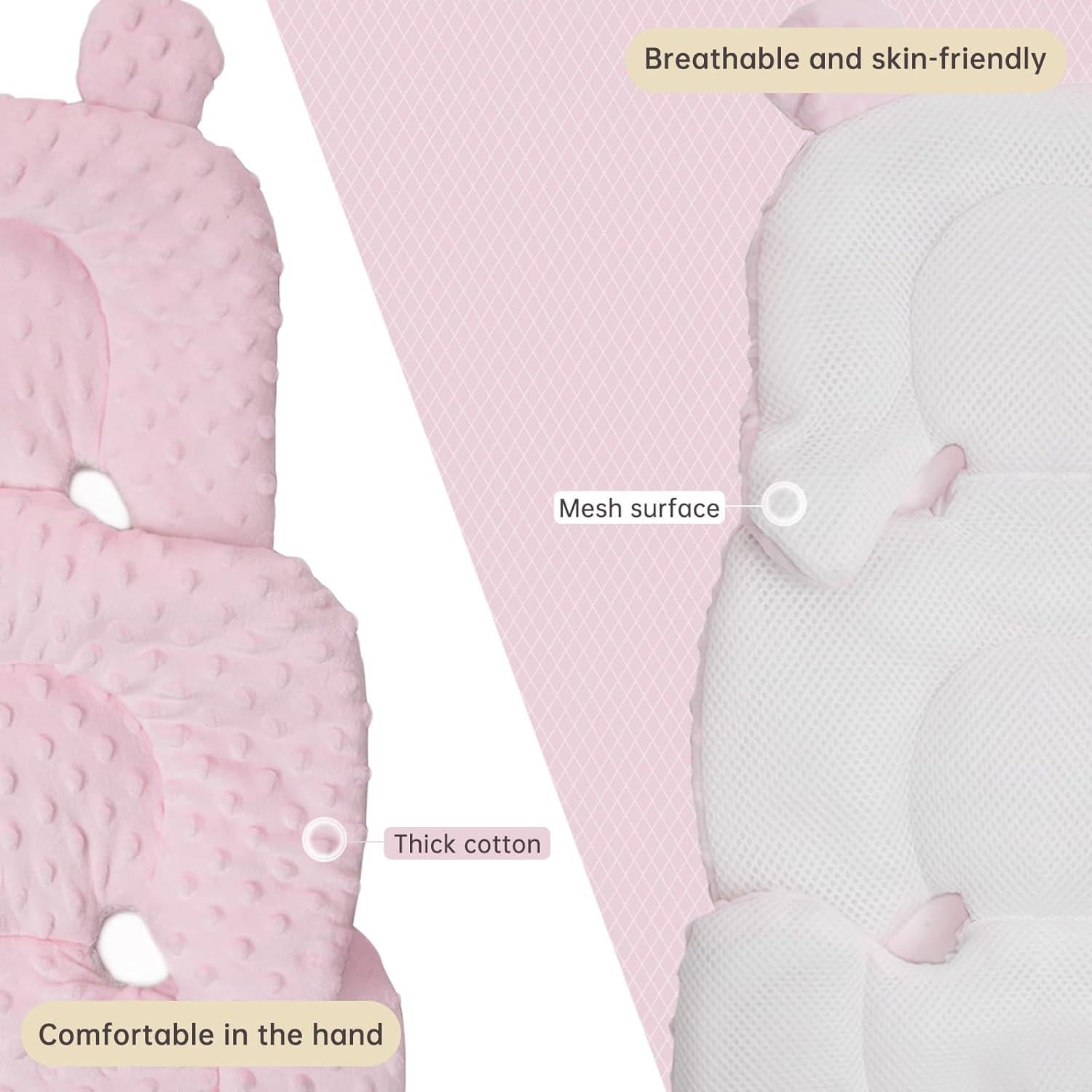 Inserto para Bebés Ajrwiiy Rosa Compatible Columpio Mamaroo Graco