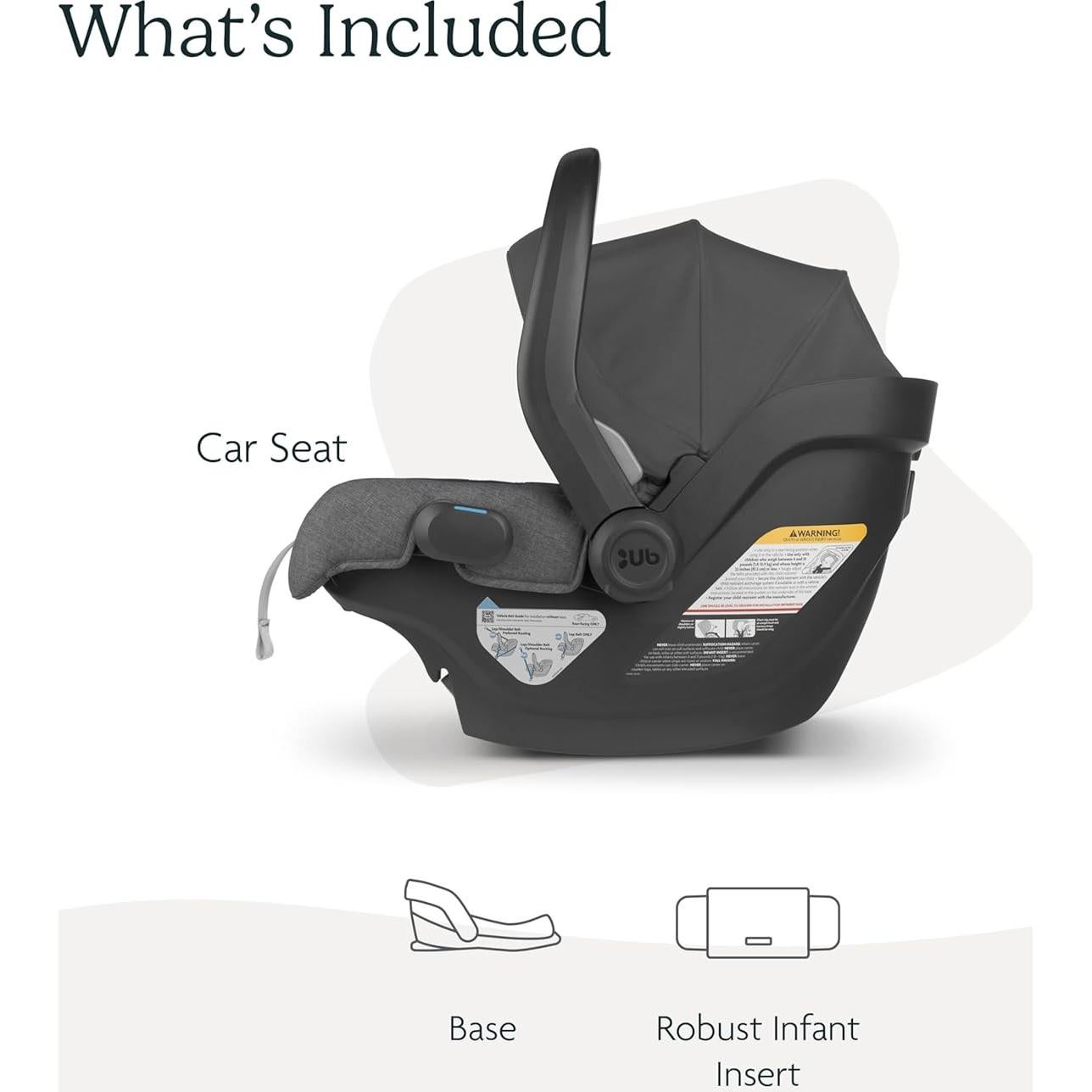 UPPAbaby Mesa V2 Asiento de Auto para Bebés Gris - Instalación Fácil