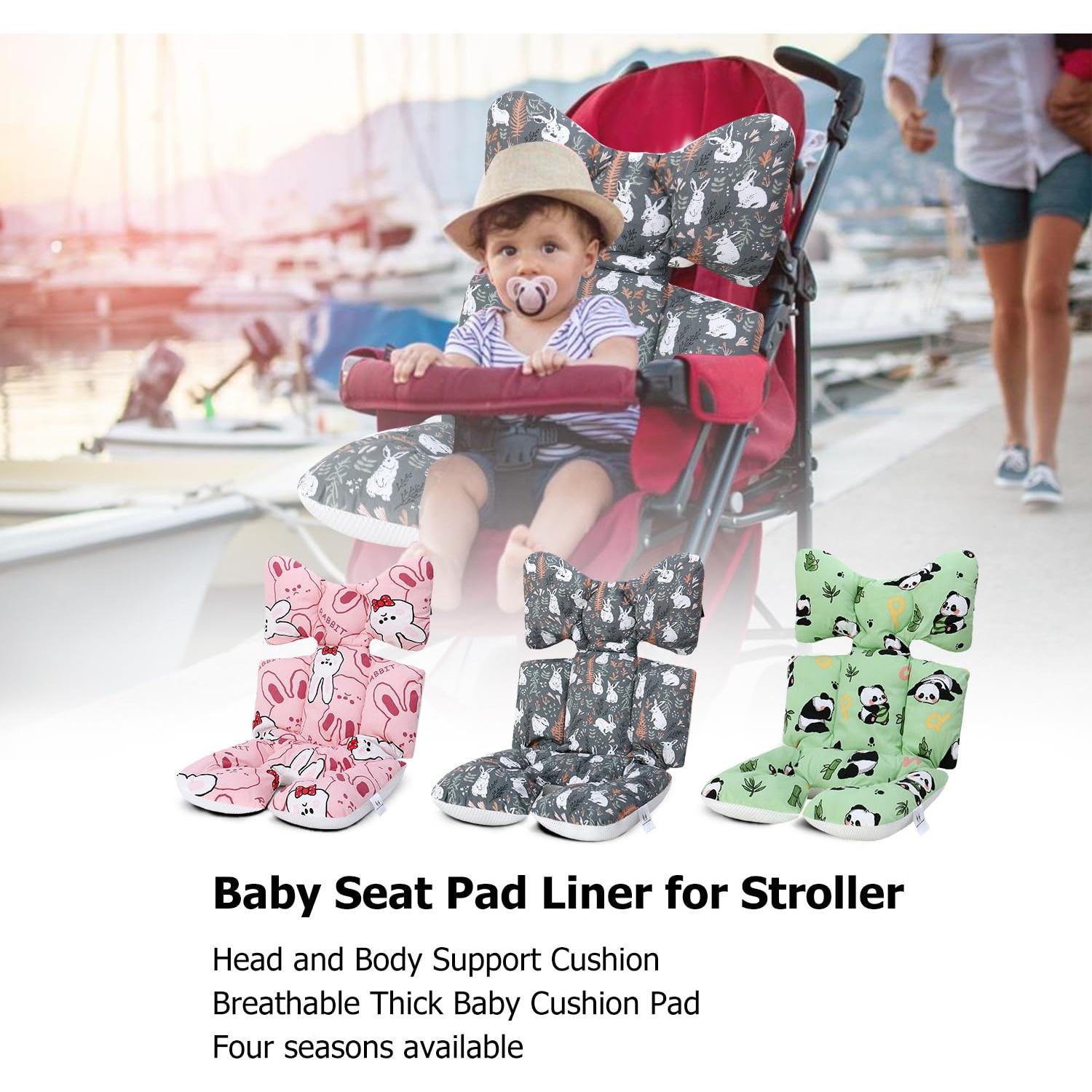 Almohadilla para Asiento de Bebé Universal Algodón 3D Air Mesh