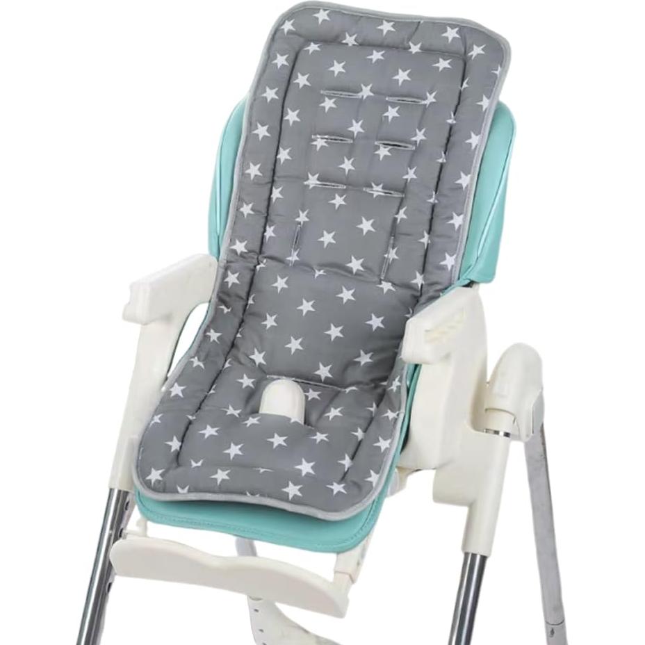 Almohadilla de Asiento para Cochecito Bebé Algodón Universal 33x75cm