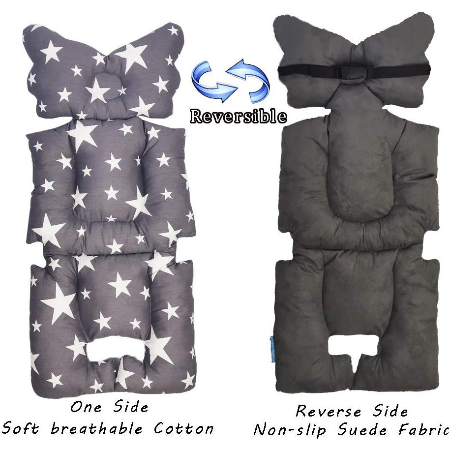 Funda de Asiento Reversible DODO NICI Estrella Gris para Cochecito