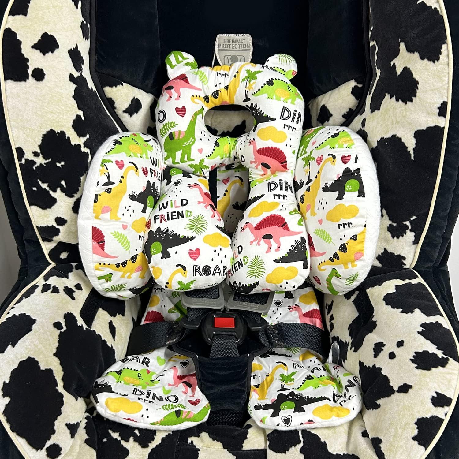 Almohada para Cochecito CUXFLS Dinosaurio C 60x48 cm Suave