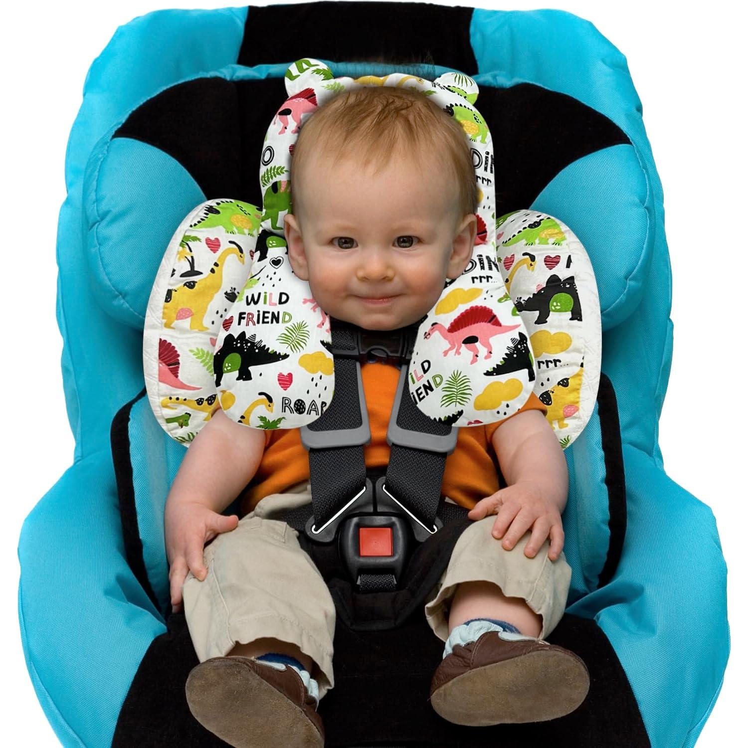 Almohada para Cochecito CUXFLS Dinosaurio C 60x48 cm Suave