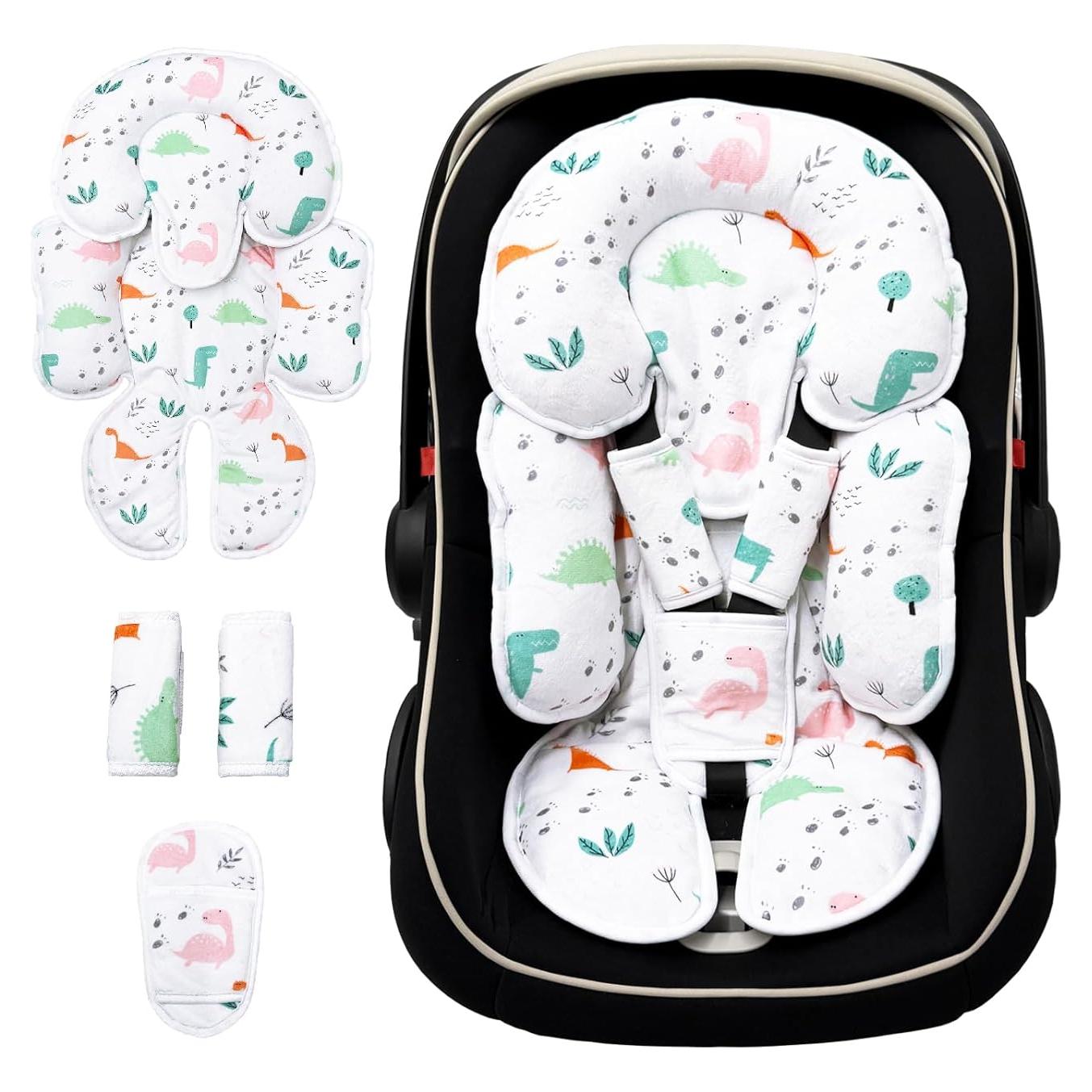 Cojín para Asiento de Auto Infantil Dinosaurios Universal