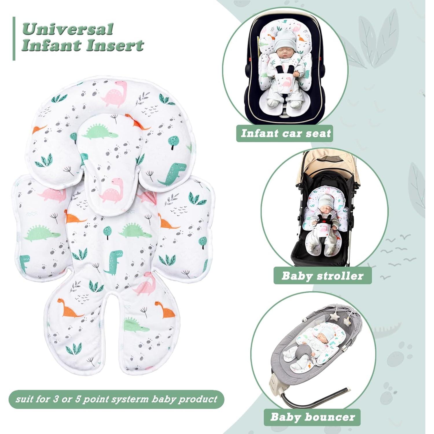 Cojín para Asiento de Auto Infantil Dinosaurios Universal