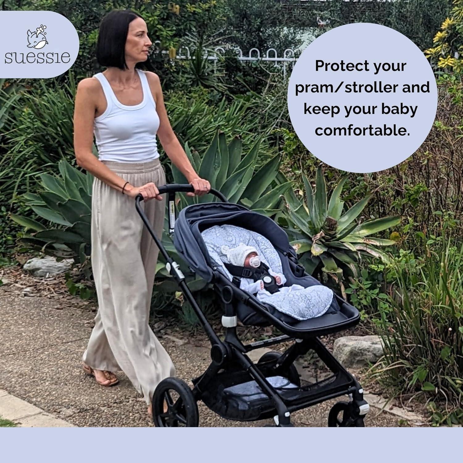 Forro de Carriola Suessie Universal Reversible Algodón Sueños Dulces