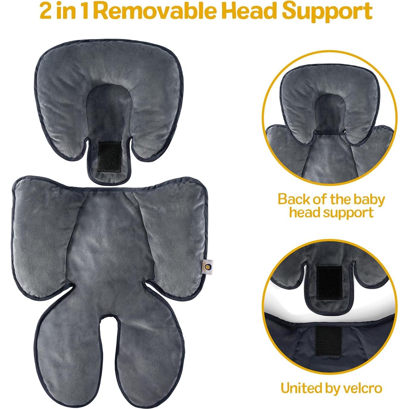 Cojín de Asiento de Auto para Bebés Deppon DP3 Azul Opal 2 en 1