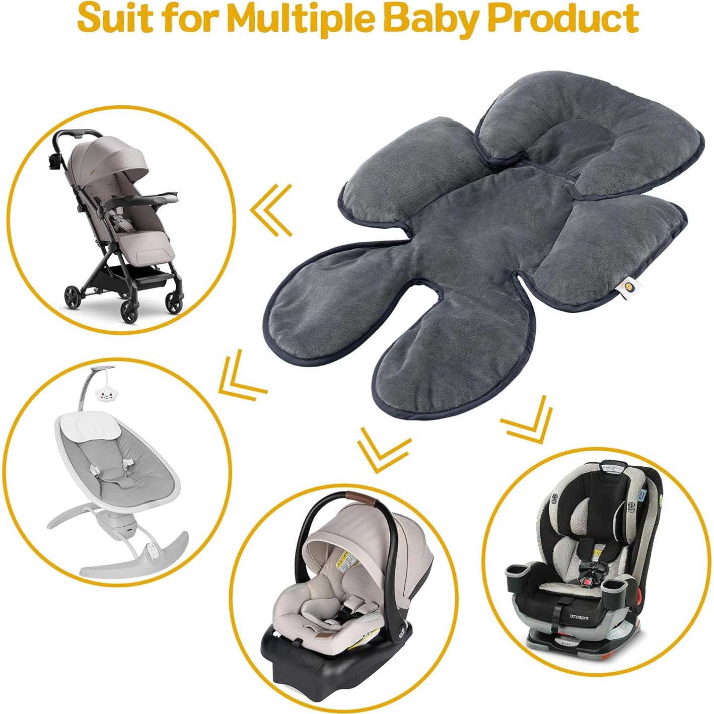 Cojín de Asiento de Auto para Bebés Deppon DP3 Azul Opal 2 en 1