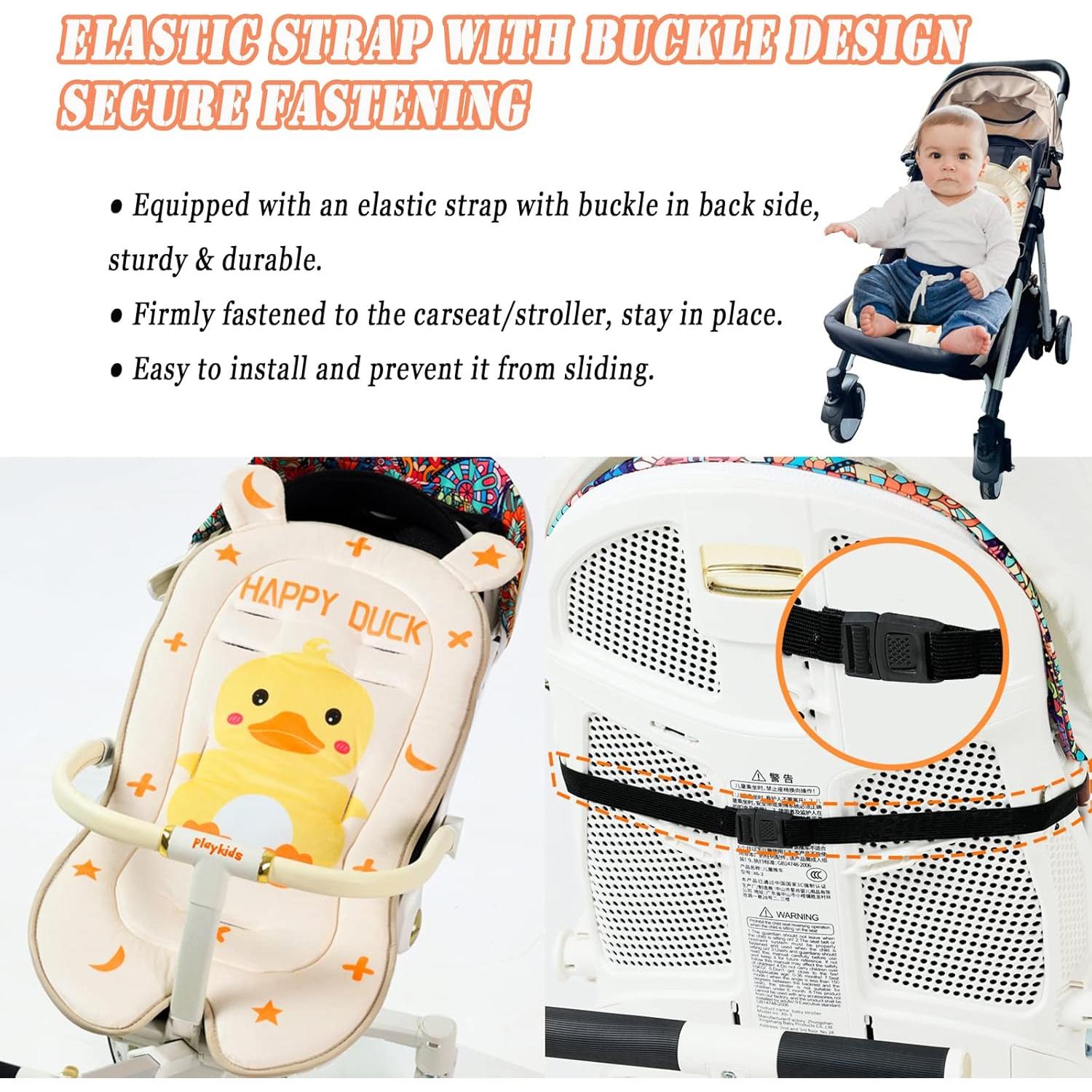 Funda de Asiento para Bebé LETTON Amarillo Pato Universal