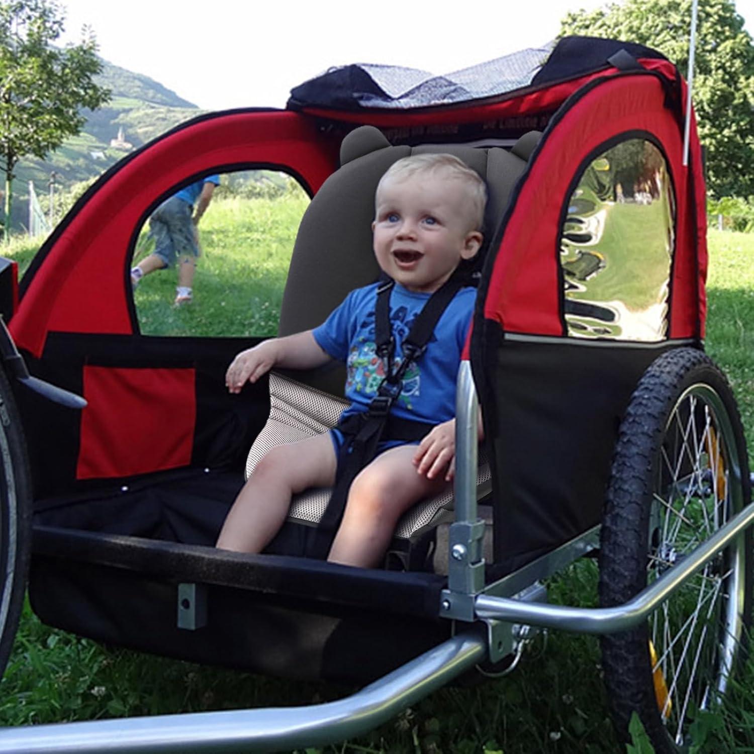 Inserto para Remolque de Bebé - Cojín Malla 3D Transpirable