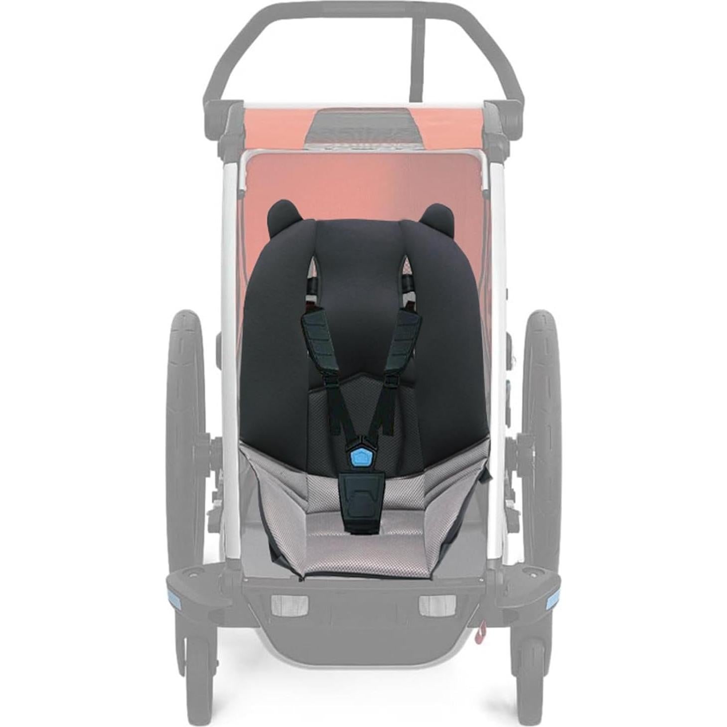 Inserto para Remolque de Bebé - Cojín Malla 3D Transpirable