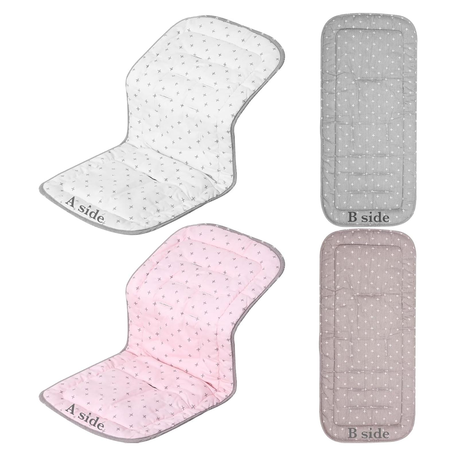 Cojín para Asiento de Cochecito Thyle 2 Pcs Algodón Universal