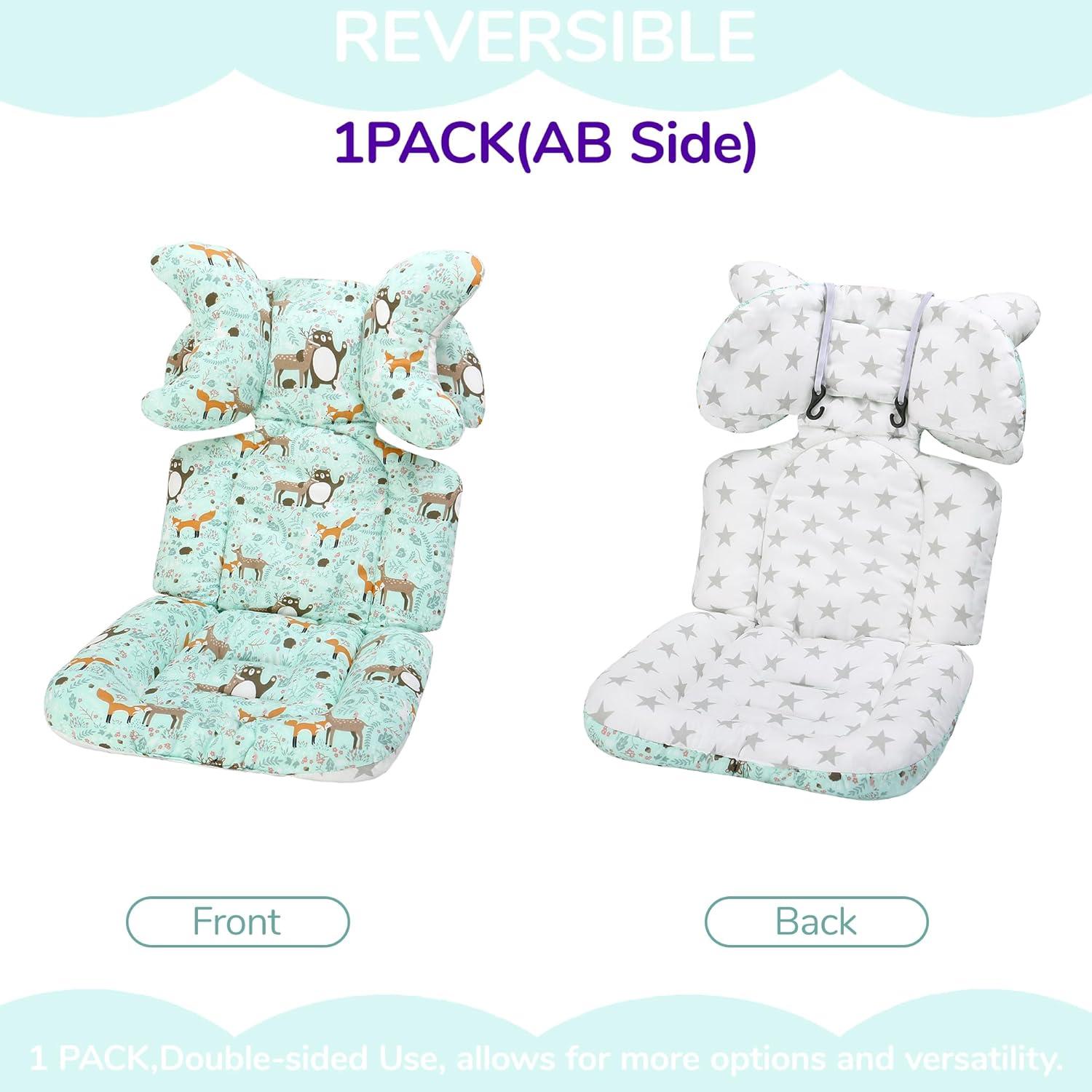 Forro de Asiento Universal para Cochecito Bebé LAT - Algodón Suave