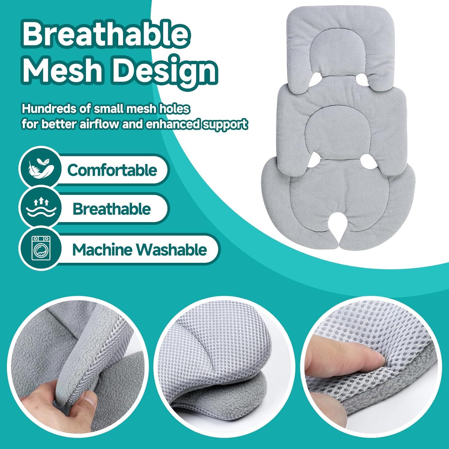 Inserto para Asiento de Auto Bebé Eiszhjk EICHIZD-01 Gris