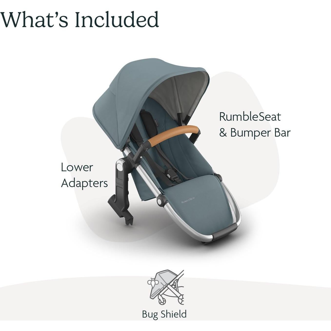 UPPAbaby RumbleSeat V3 Asiento Inferior para Cochecito - Callum
