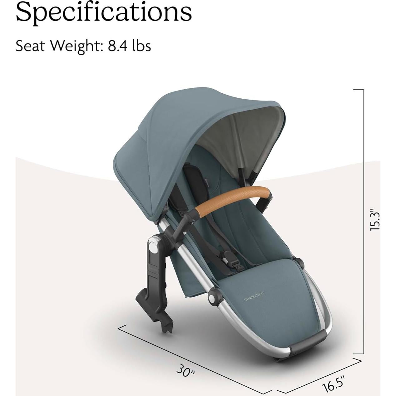 UPPAbaby RumbleSeat V3 Asiento Inferior para Cochecito - Callum