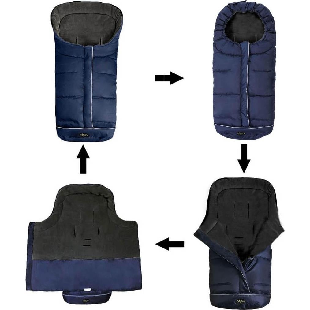 Saco de pies CozyMe para cochecito 3 en 1 invierno 6-36M