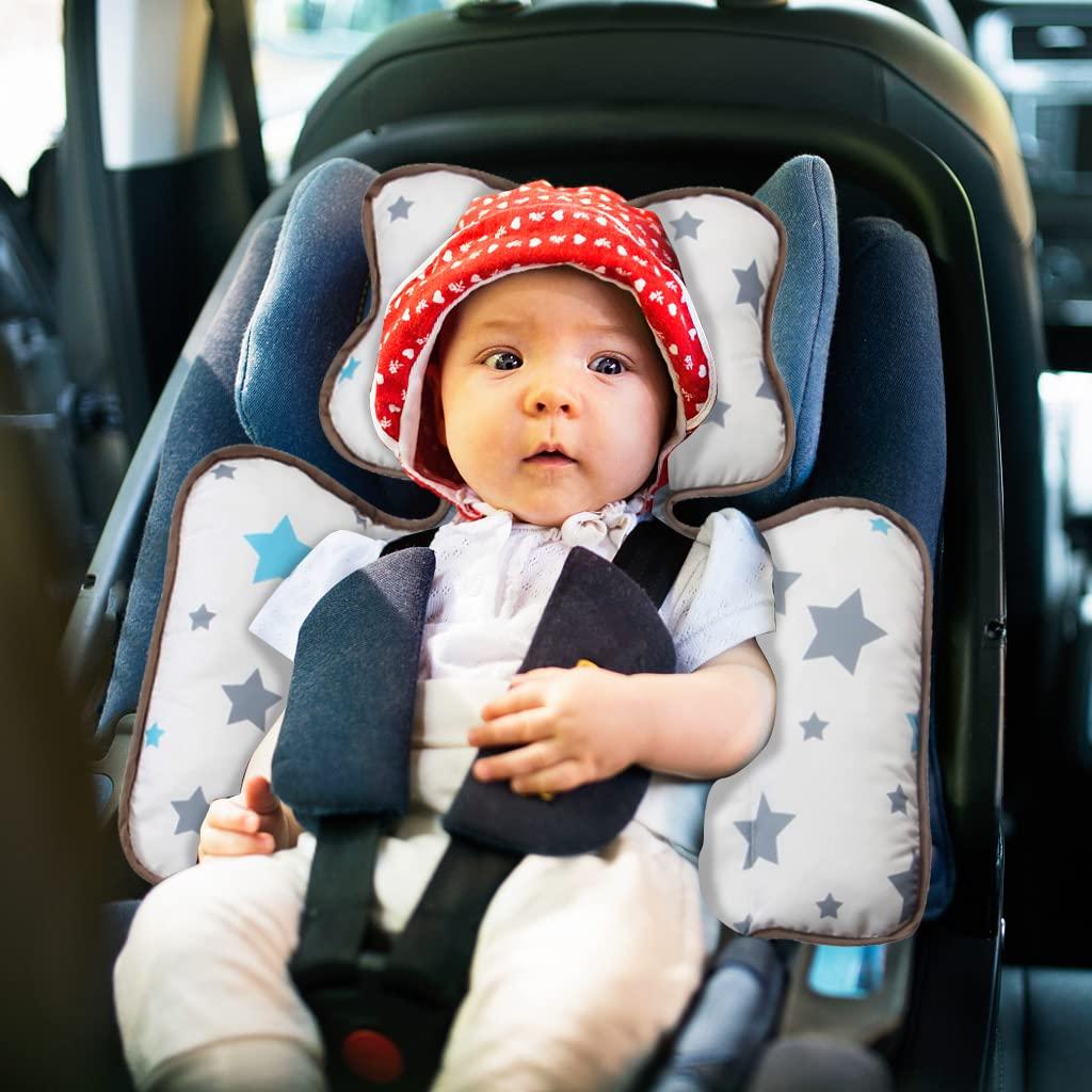 Almohada de Soporte para Cabeza y Cuerpo KAKIBLIN Gris