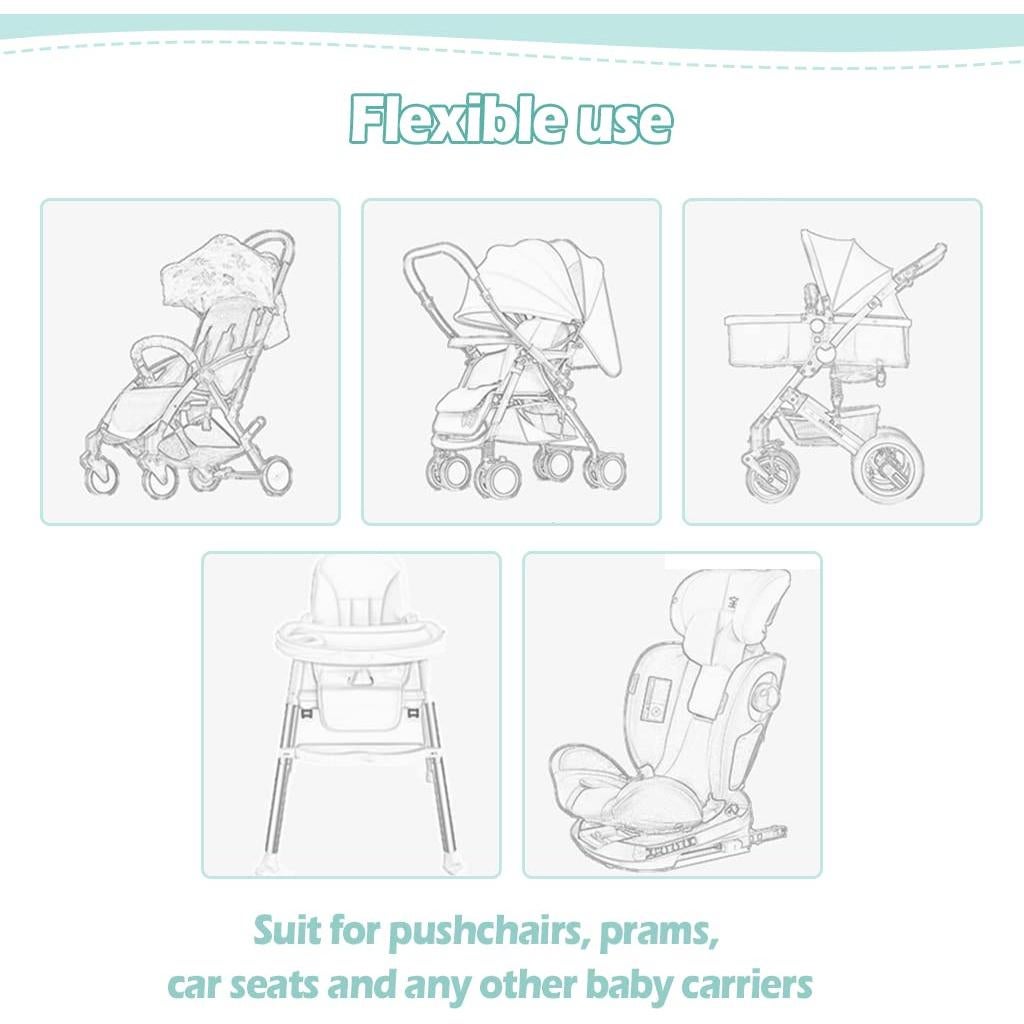 Almohada de Soporte para Cabeza y Cuerpo KAKIBLIN Gris