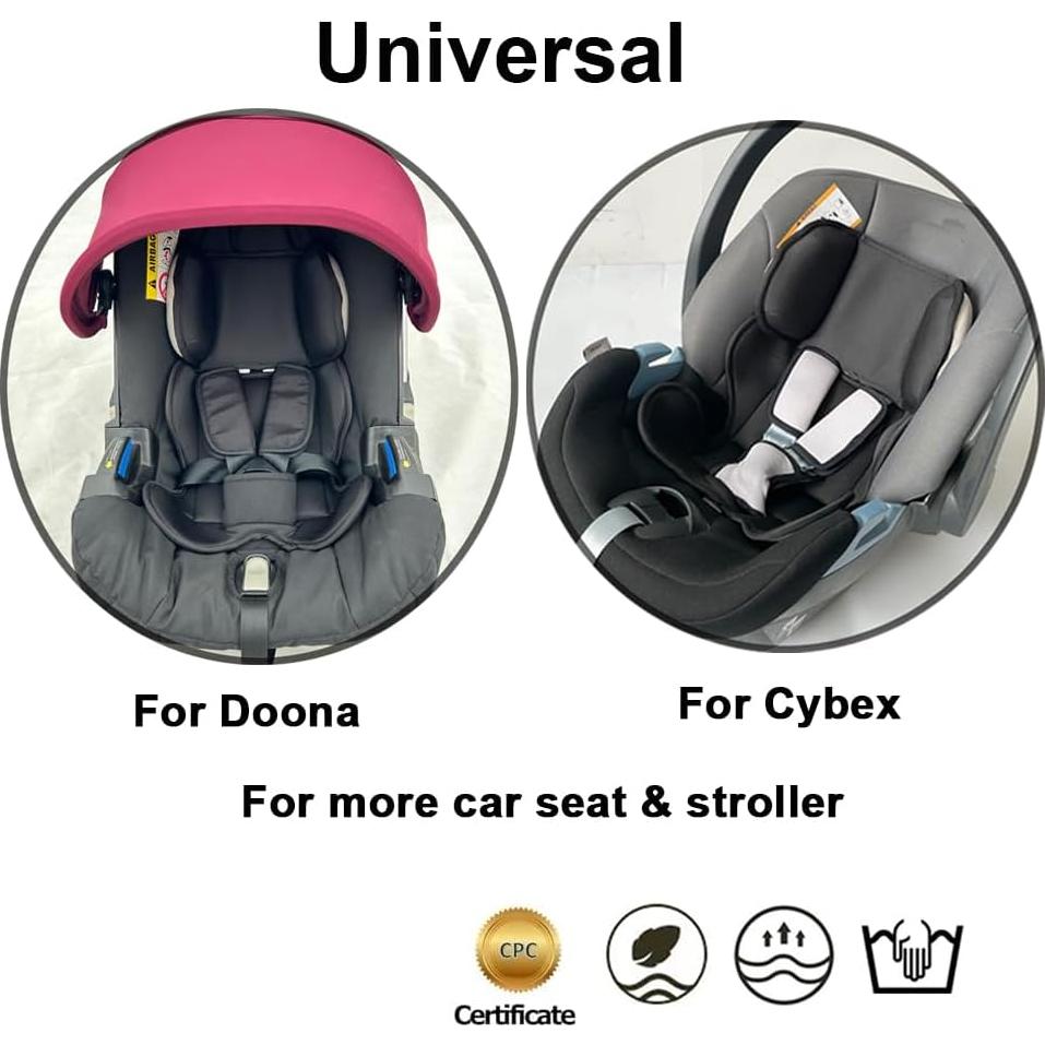 Cojín de Soporte para Cabeza y Cuerpo Feliliber DO-Seat Negro