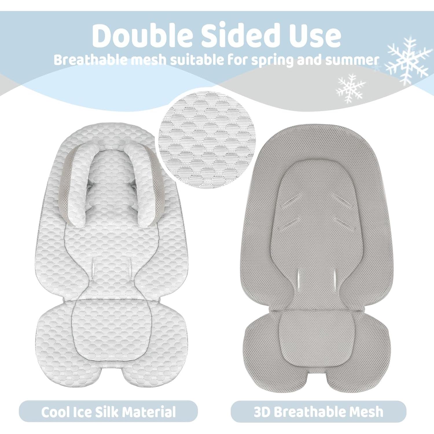 Inserto para Asiento de Auto Infantil KAKIBLIN Gris 2 en 1