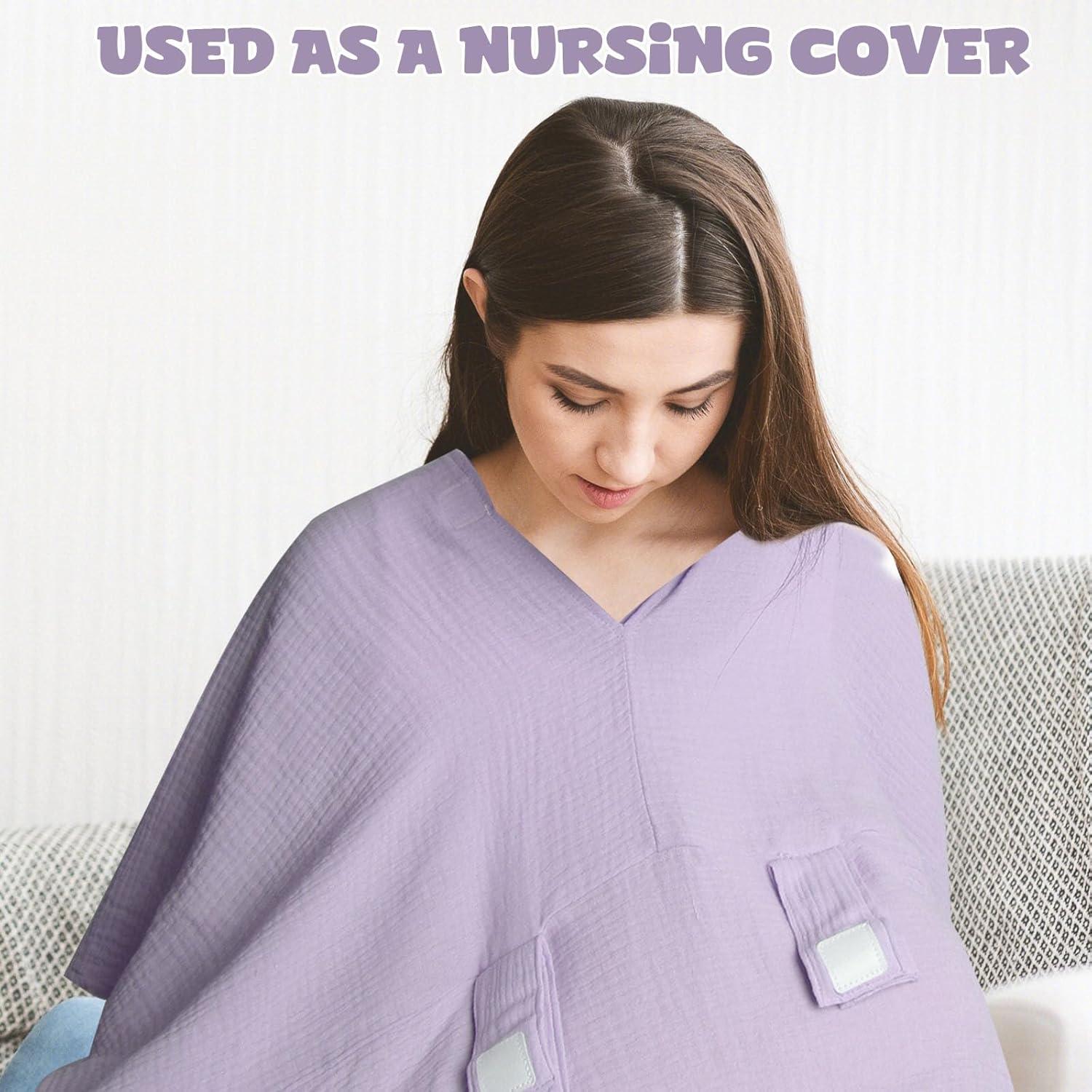 Cojín Reversible para Asiento de Auto Bebé Boryokun Morado