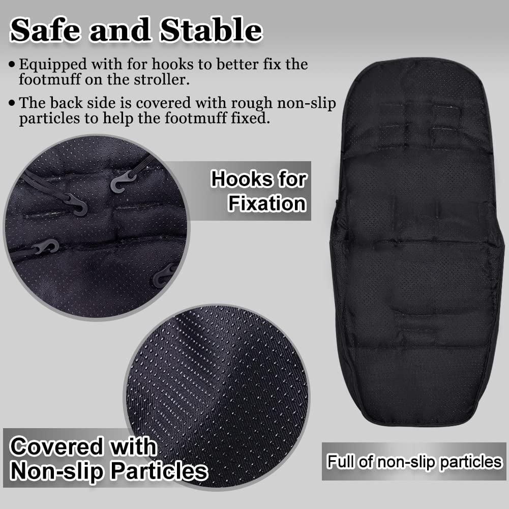 Saco Térmico para Cochecito XIFAMNIY Impermeable Gris 0.68kg