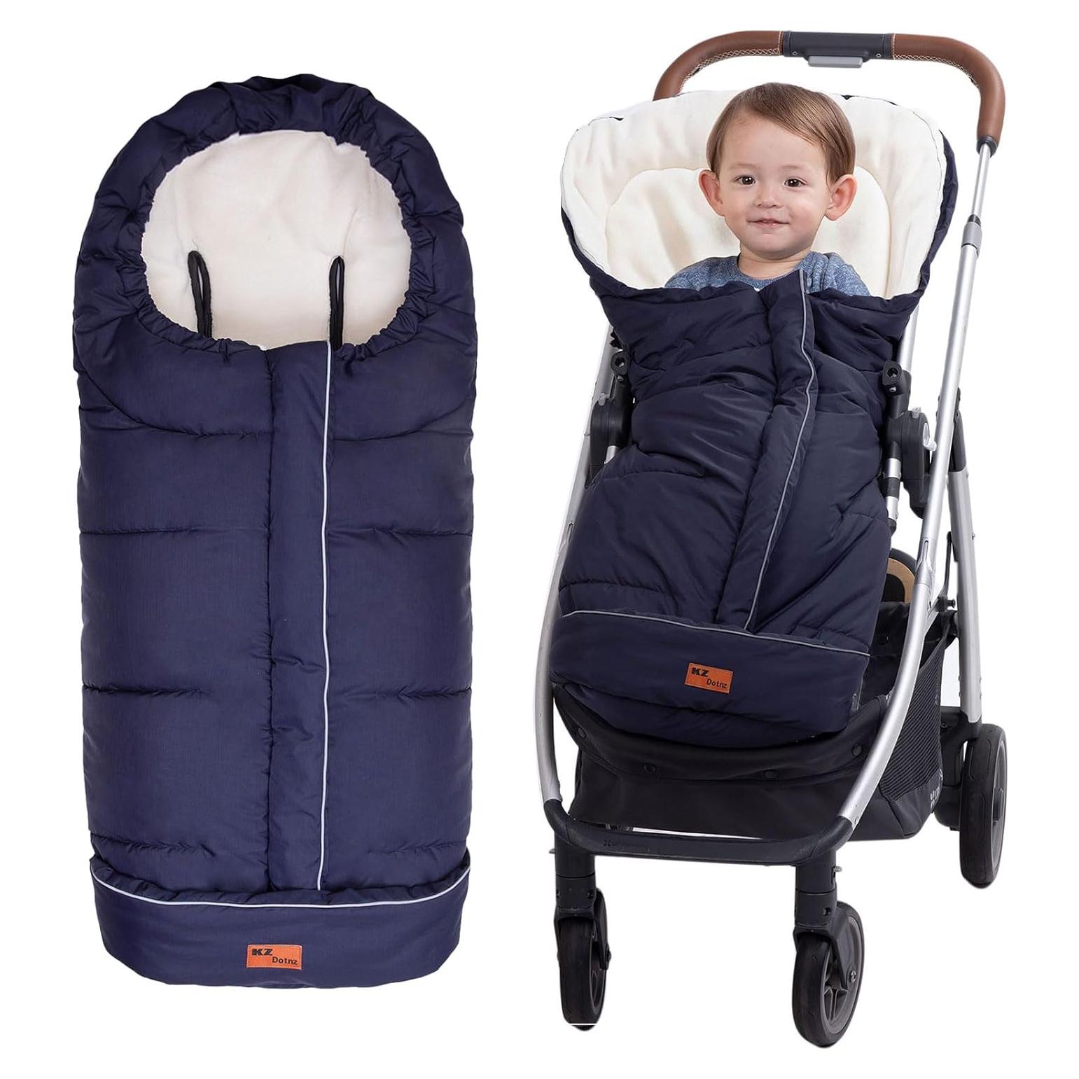 Saco de pies para cochecito YP001 - Invierno Marino Impermeable