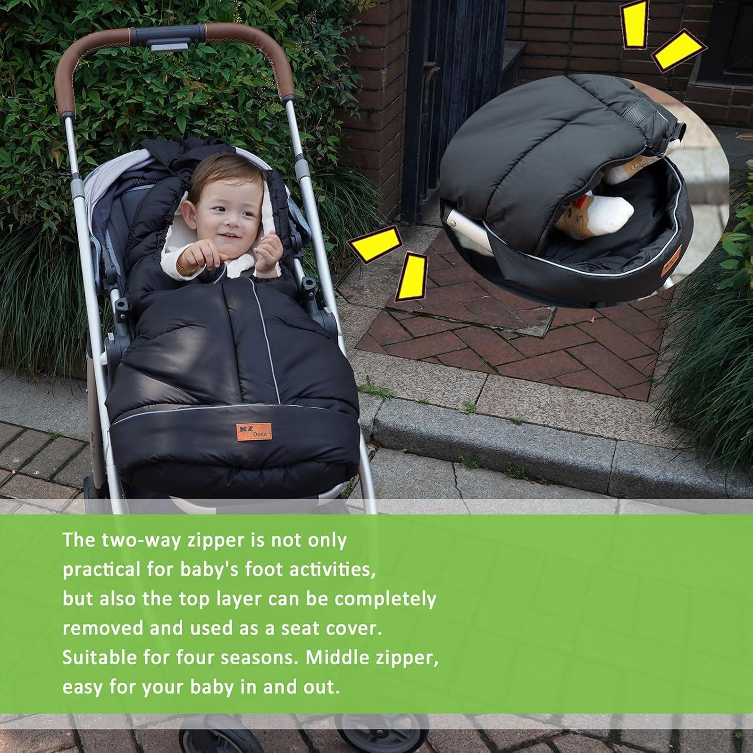 Saco de pies para cochecito YP001 - Invierno Marino Impermeable