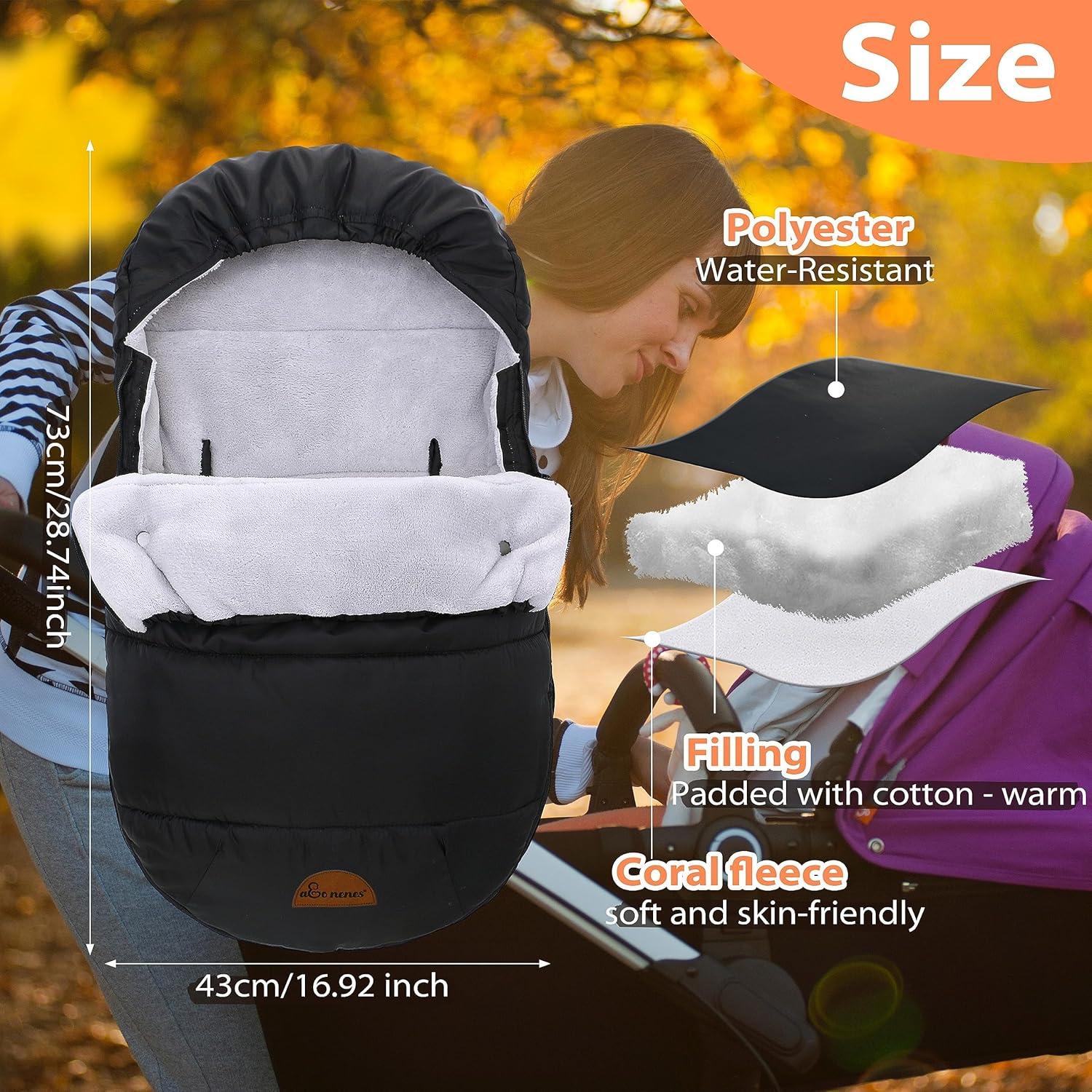 Saco de dormir universal amo nenes para cochecito invierno