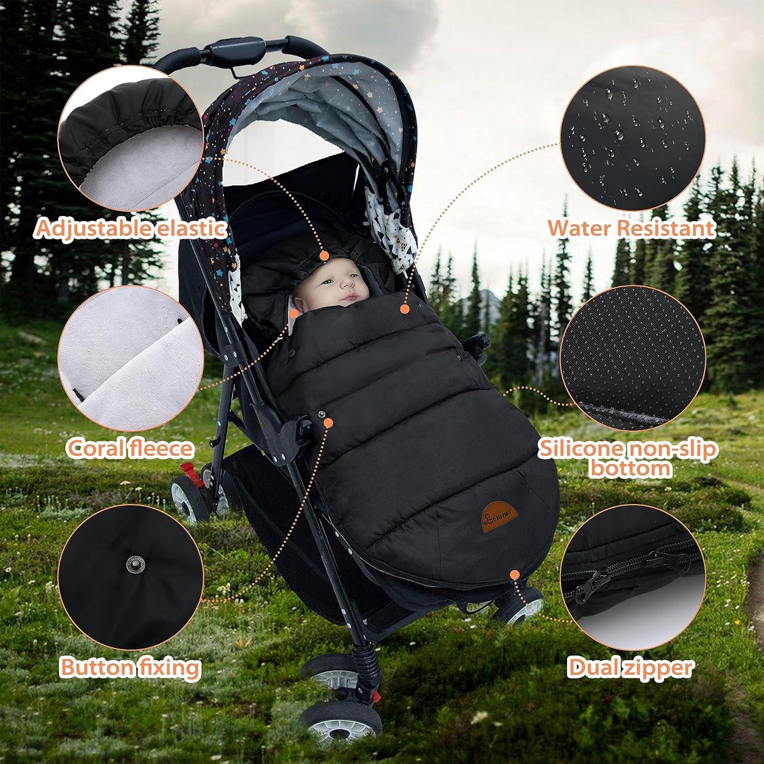 Saco de dormir universal amo nenes para cochecito invierno