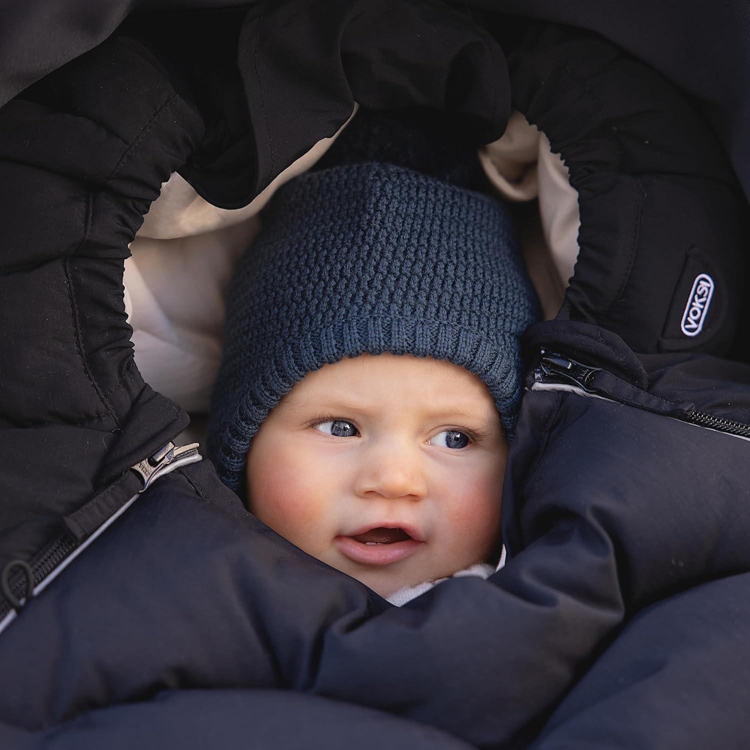 Saco de pies Voksi Urbano 2025, Lana y Plumón, Gris