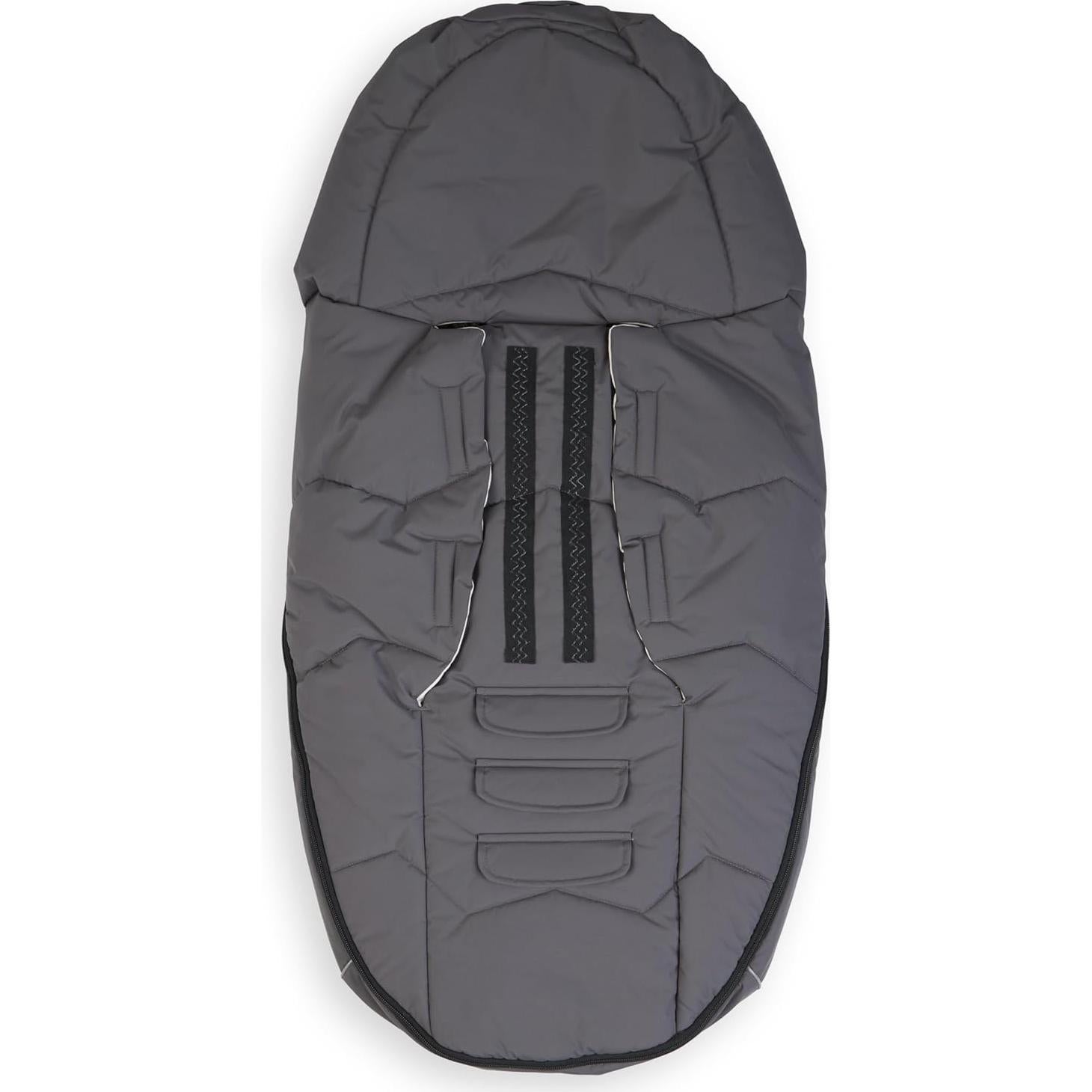 Saco de pies Voksi Urbano 2025, Lana y Plumón, Gris