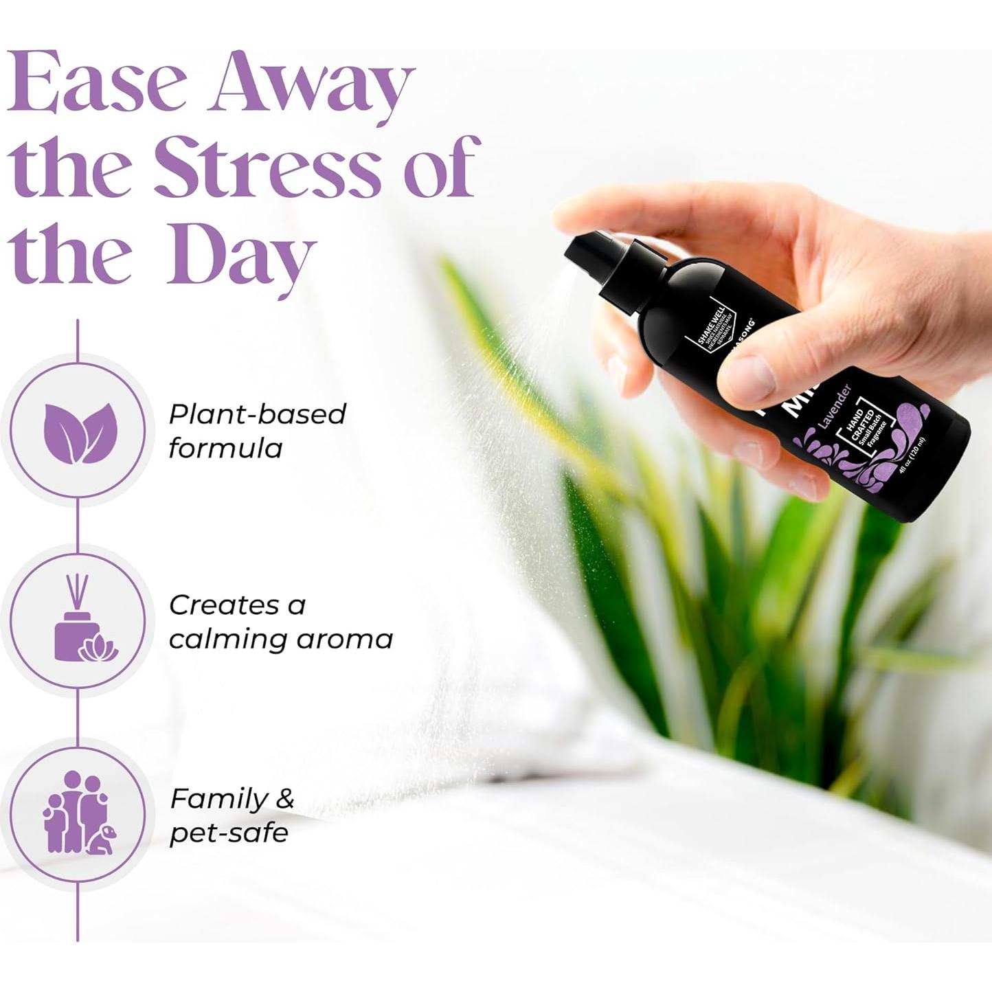 Spray de Almohada Aromasong Lavanda 118 ml - Relajante Natural