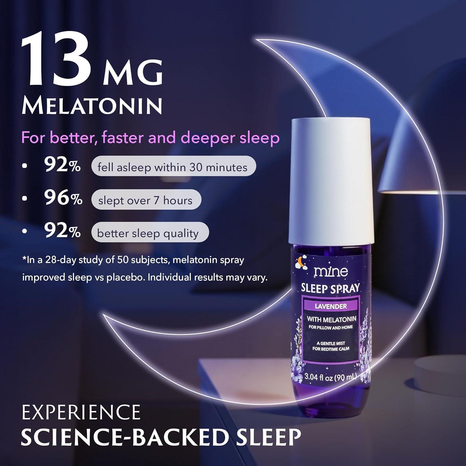 Spray de Sueño de Lavanda Mine con Melatonina 132g