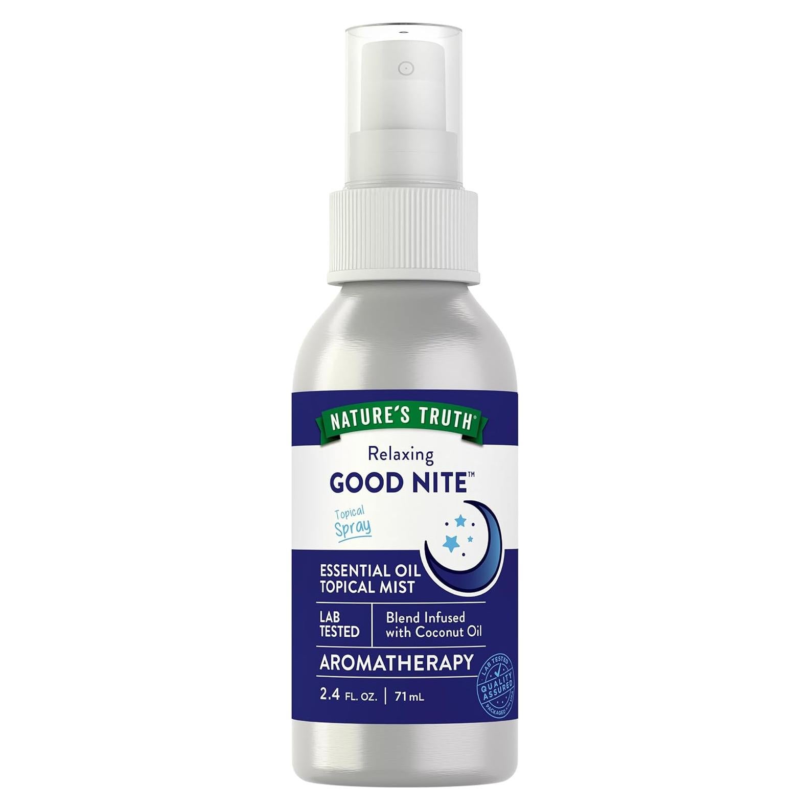 Rocío Esencial Buenas Noches Nature's Truth 70.9 ml - Mezcla Calmante