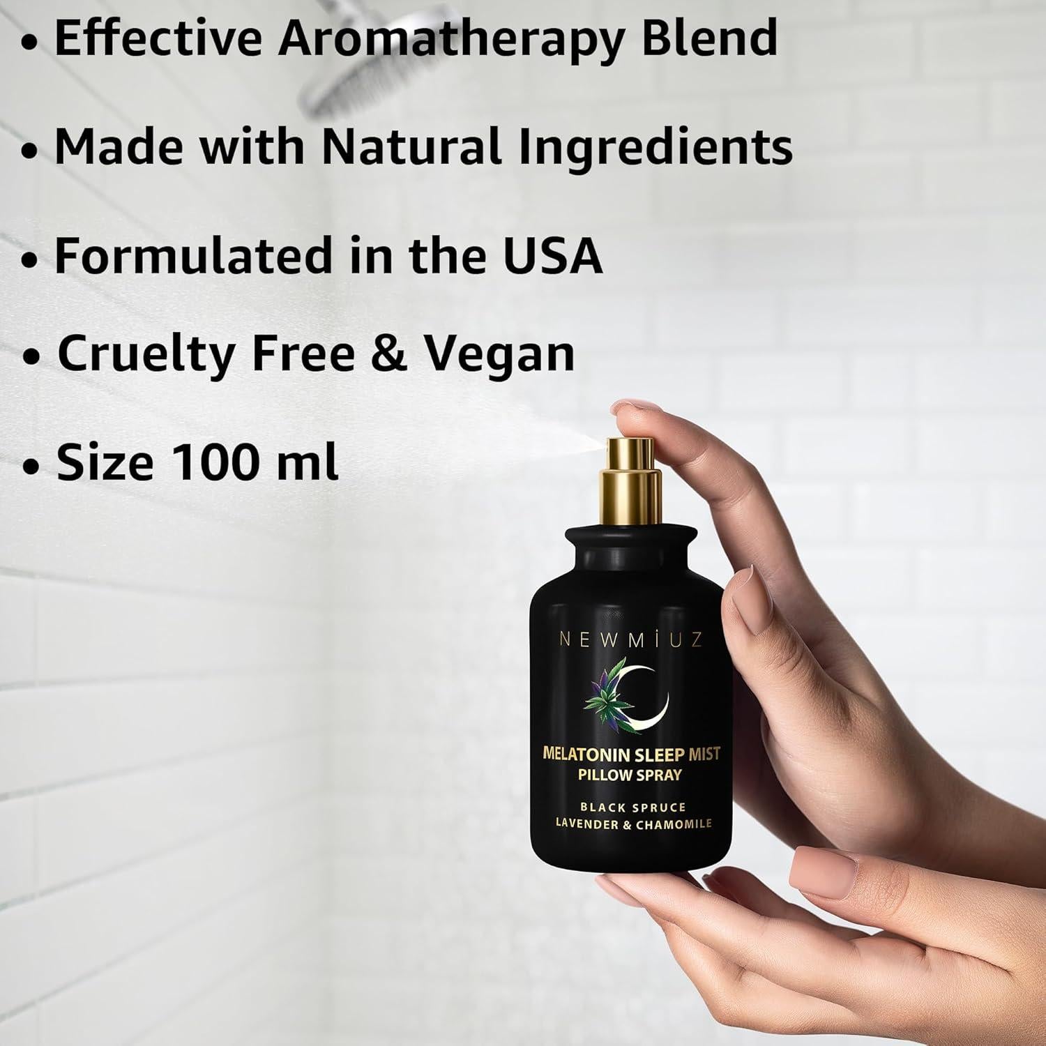 Spray de Almohada New Miuz 100ml Lavanda y Manzanilla