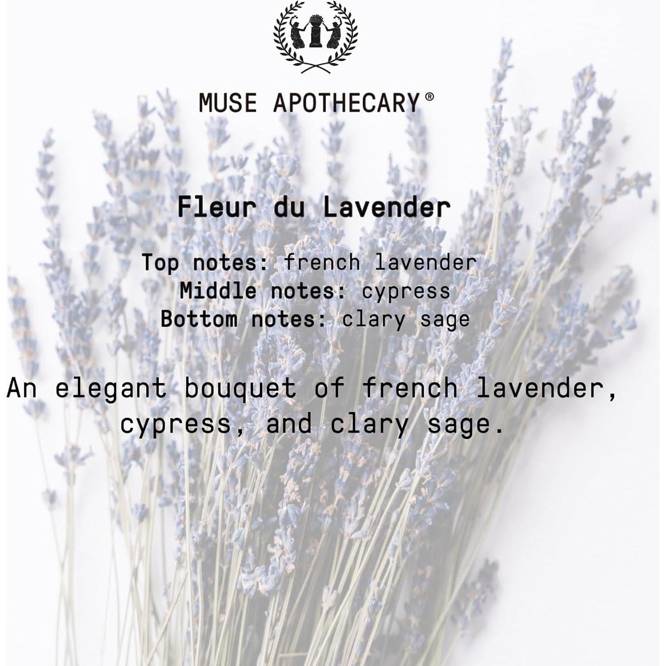 Mist Aromático para Almohadas Muse Apothecary 113.4 ml - Fleur du Lavender