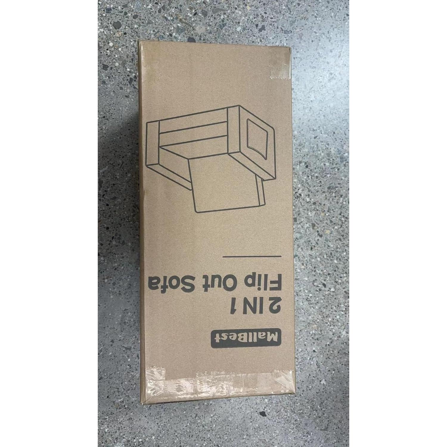 Sofá Cama para Niños MallBest Rosa/Rainbow 2 en 1