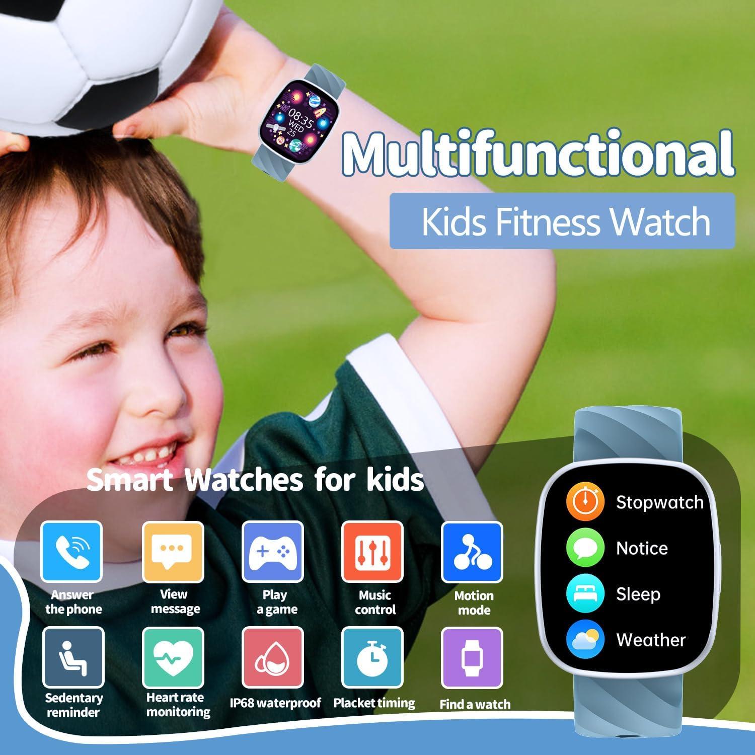 Reloj Inteligente para Niños AYATAHA S60K Plata IP67