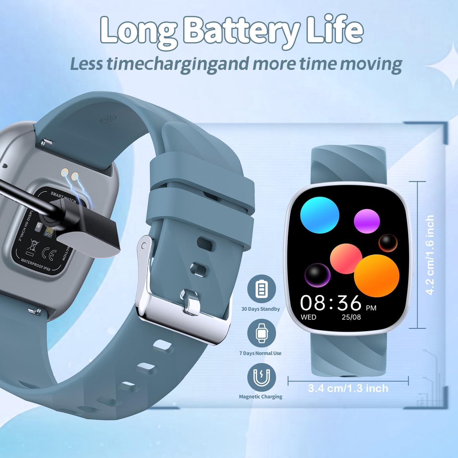 Reloj Inteligente para Niños AYATAHA S60K Plata IP67