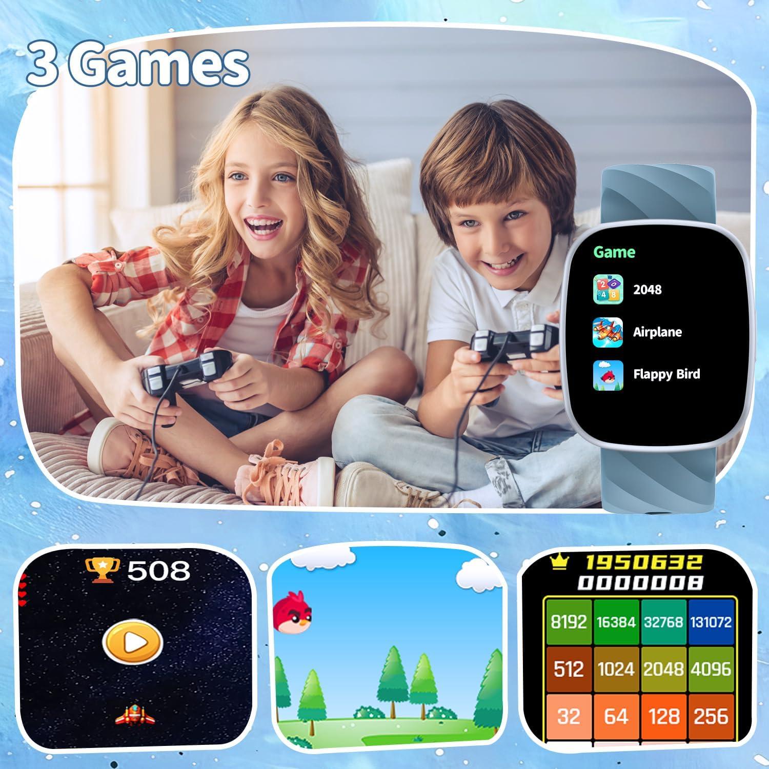 Reloj Inteligente para Niños AYATAHA S60K Plata IP67