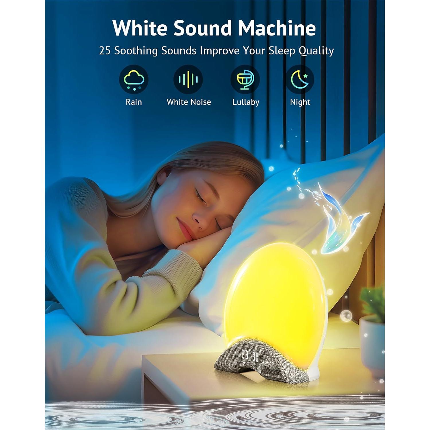 Máquina de Ruido Blanco LaView Y2 Pro Bluetooth 25 Sonidos