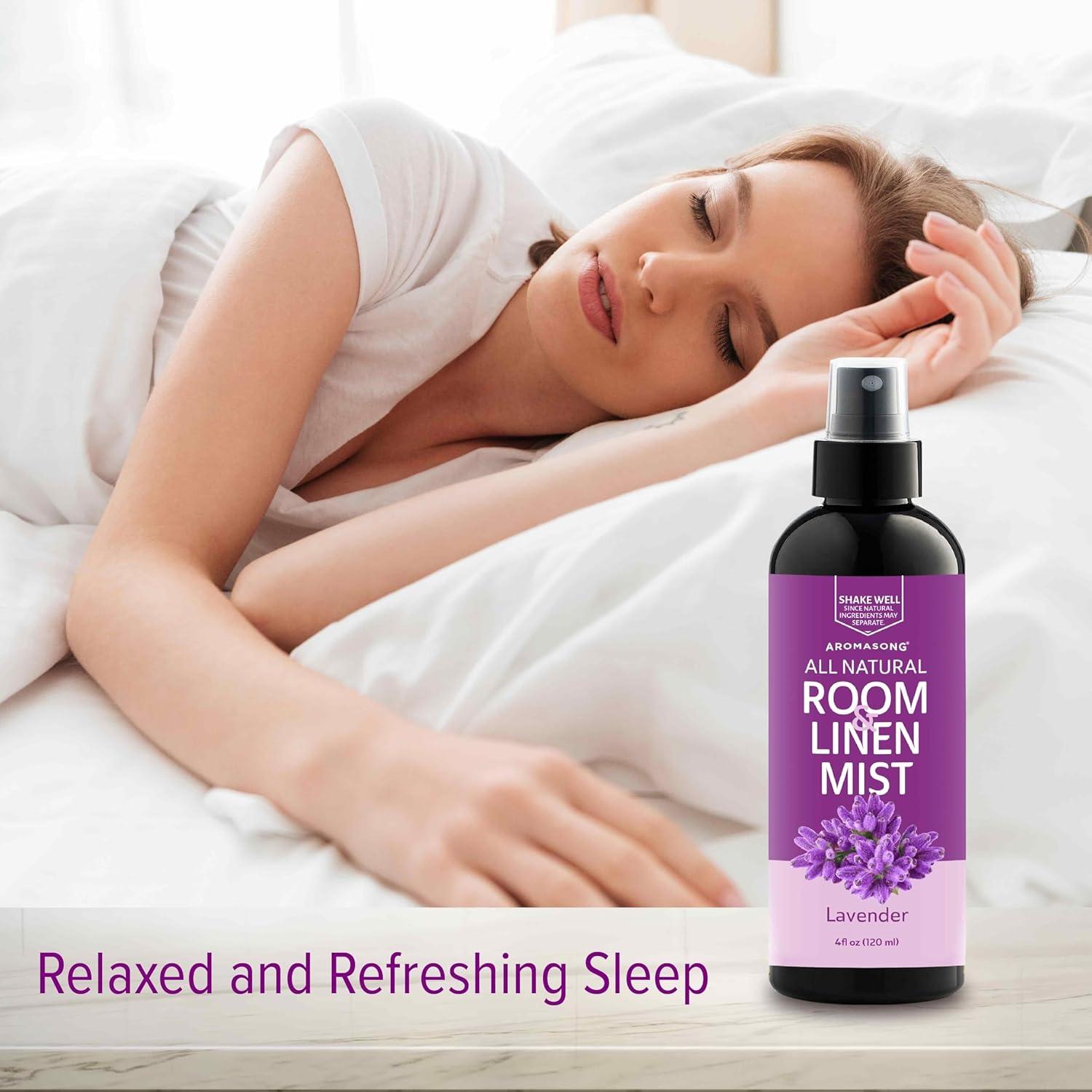 Spray de Lavanda Aromasong 118 ml - Relajante Natural para Dormir