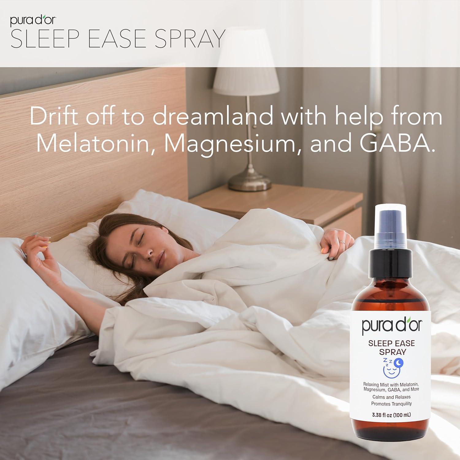 Spray de Sueño PURA D'OR 100 ml - Mist Relajante Botánico