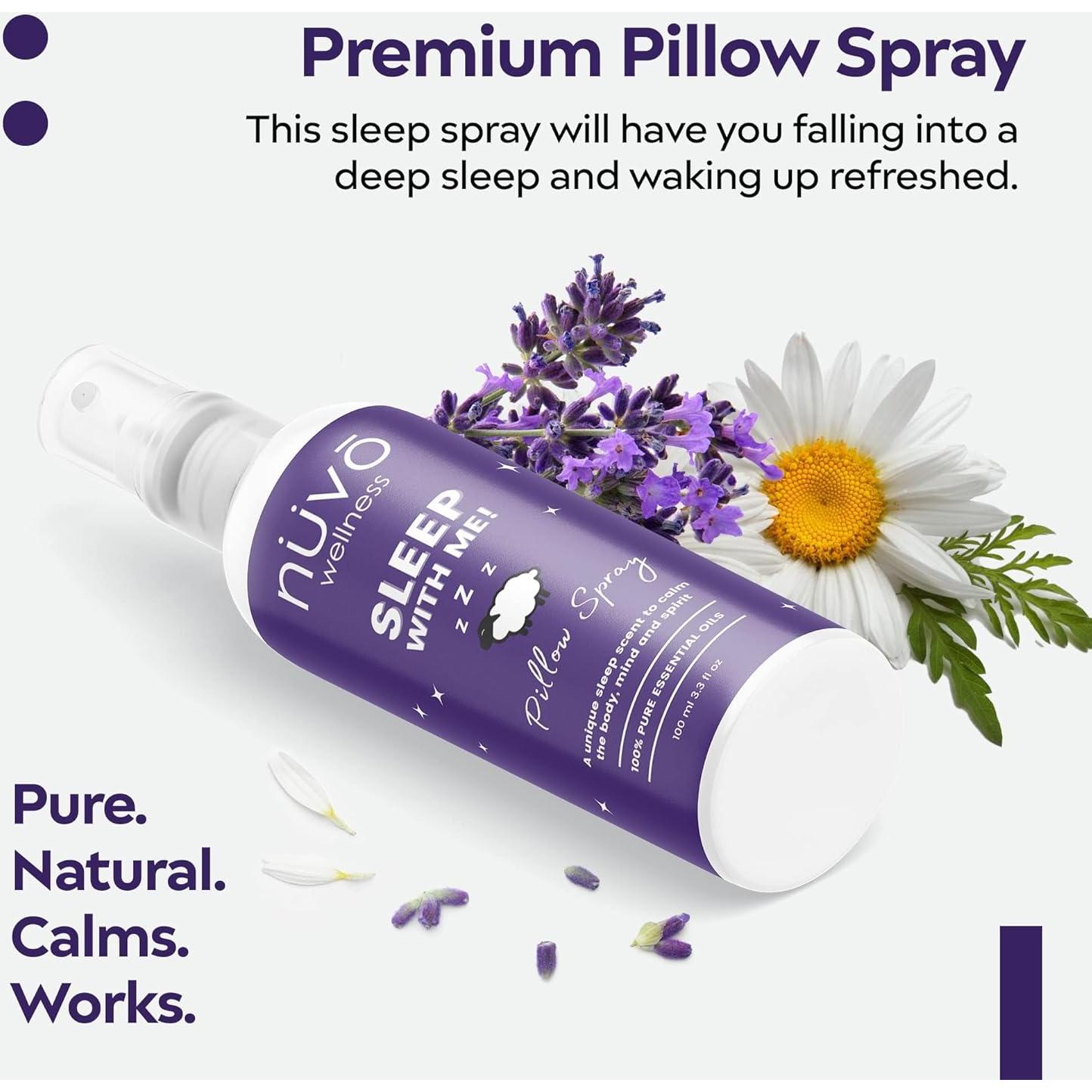 Spray para Dormir NUVO WELLNESS con Aceites Esenciales 113ml