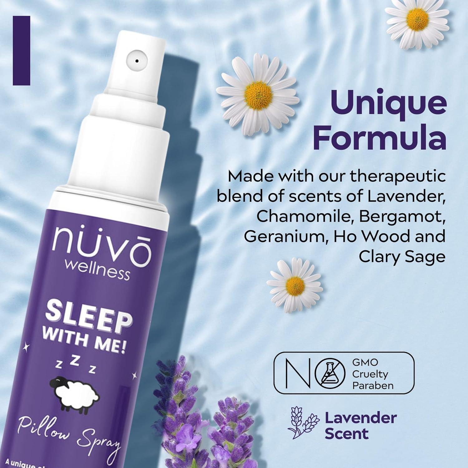 Spray para Dormir NUVO WELLNESS con Aceites Esenciales 113ml