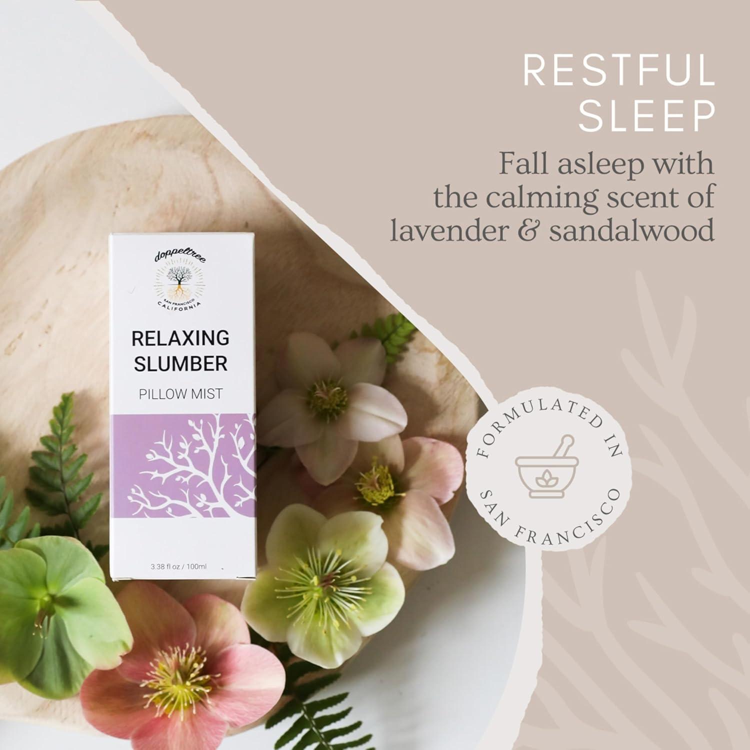 Spray de Almohada Natural Doppeltree - Aromaterapia Lavanda 139g